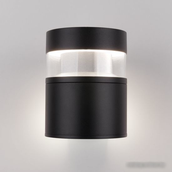 Уличный настенный светильник Elektrostandard Techno LED 1530 (черный)