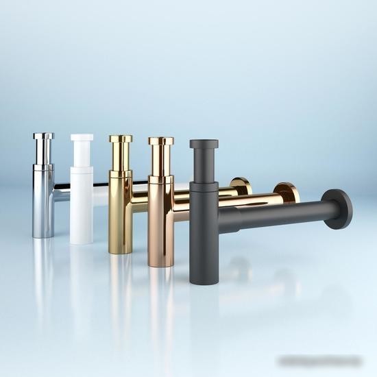 Сифон Wellsee Drainage System 182121001 (сифон, донный клапан, золото)