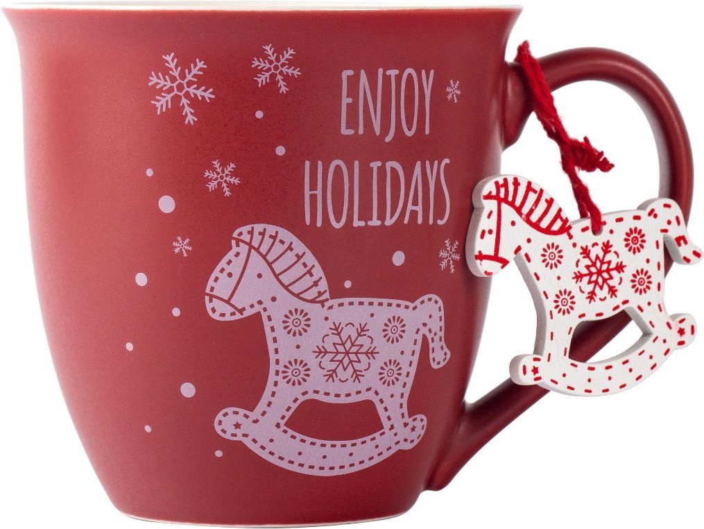 Кружка SIJ Winter Mug NC2415 (с подвеской)