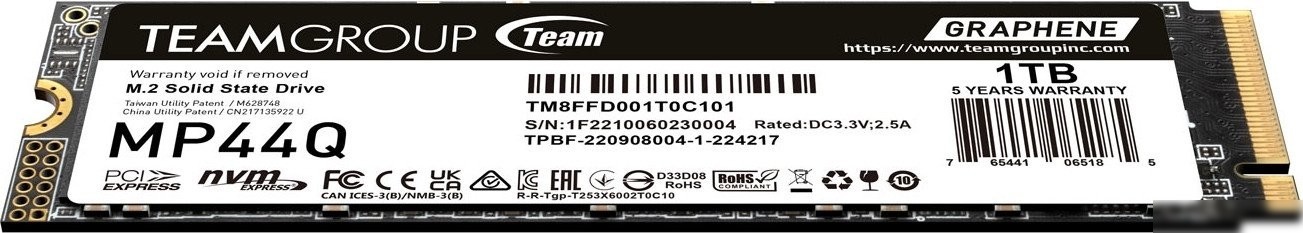 SSD Team MP44Q 1TB TM8FFD001T0C101