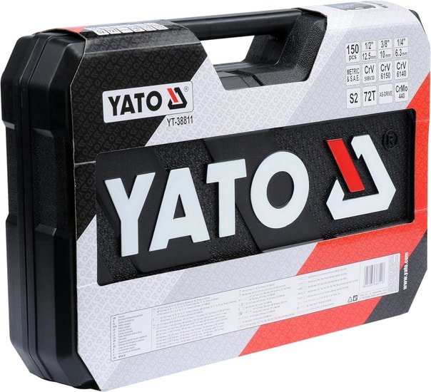 Универсальный набор инструментов Yato YT-38811 (150 предметов)