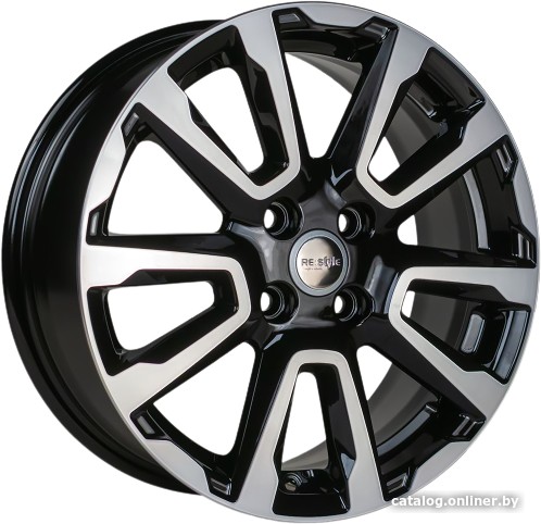 Литые диски K&K КС1026 16x6.5" 4x100мм DIA 60.1мм ET 45мм Алмаз черный