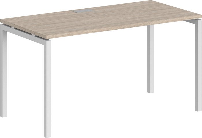 Стол Norden 120x60x75 SG.201.OL.44.WH (дуб светлый/белый)