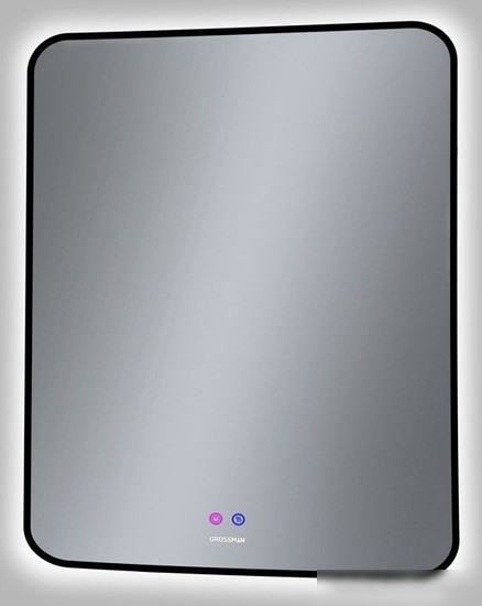 Grossman Зеркало Elegans-норма Black LED 1770802 (с сенсорным выключателем и подогревом)