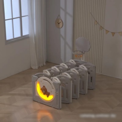 Игровой манеж UNIX kids DeLuxe Grey 150x200