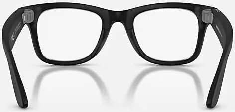 Умные очки Ray-Ban Meta Wayfarer Gen 2 RW4012 (large, черный матовый/прозрачный)