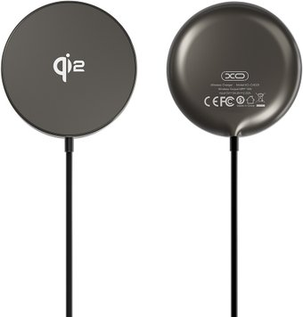 Беспроводное зарядное XO CX029 15W Qi2 (черный)