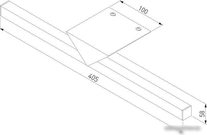 Бра Elektrostandard Delta Led 40115 LED (белый)