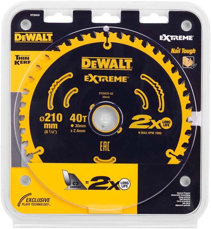 Пильный диск DeWalt DT20433-QZ