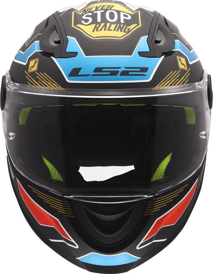 Мотошлем LS2 FF812 Kid Zero (M, серый/красный)
