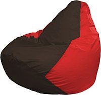 Кресло-мешок Flagman Груша Мега XXXL Г3.1-322 (коричневый/красный)