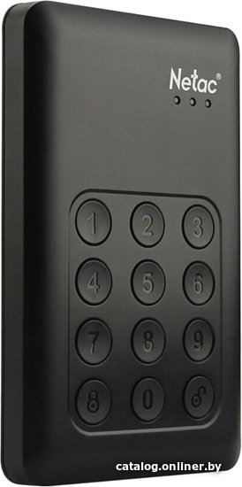 Внешний накопитель Netac K390 2TB NT05K390K-002T-30BK