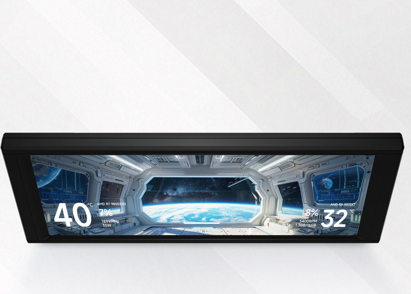 ЖК-панель Thermalright Trofeo Vision LCD 6.86" (черный)