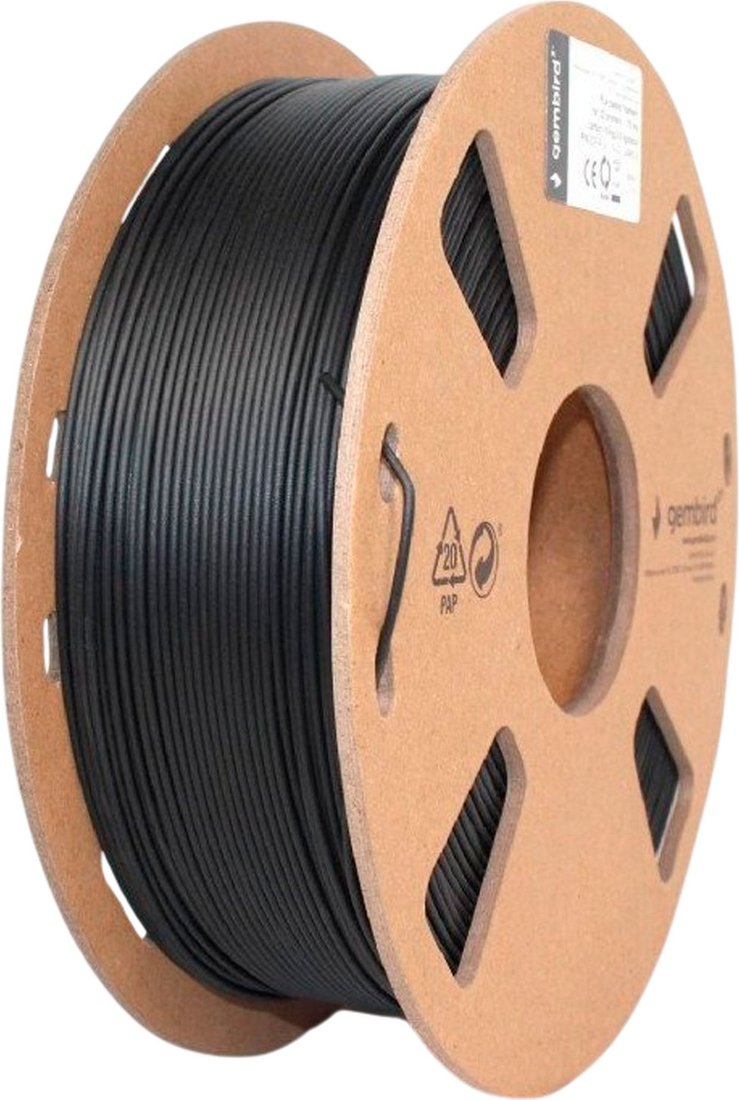 Филамент Gembird/Cablexpert PLA (1.75мм, 800г, черный)