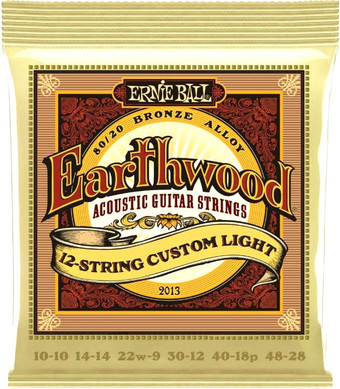 Струны для гитары Ernie Ball 2013 80/20 Custom Light 10-48