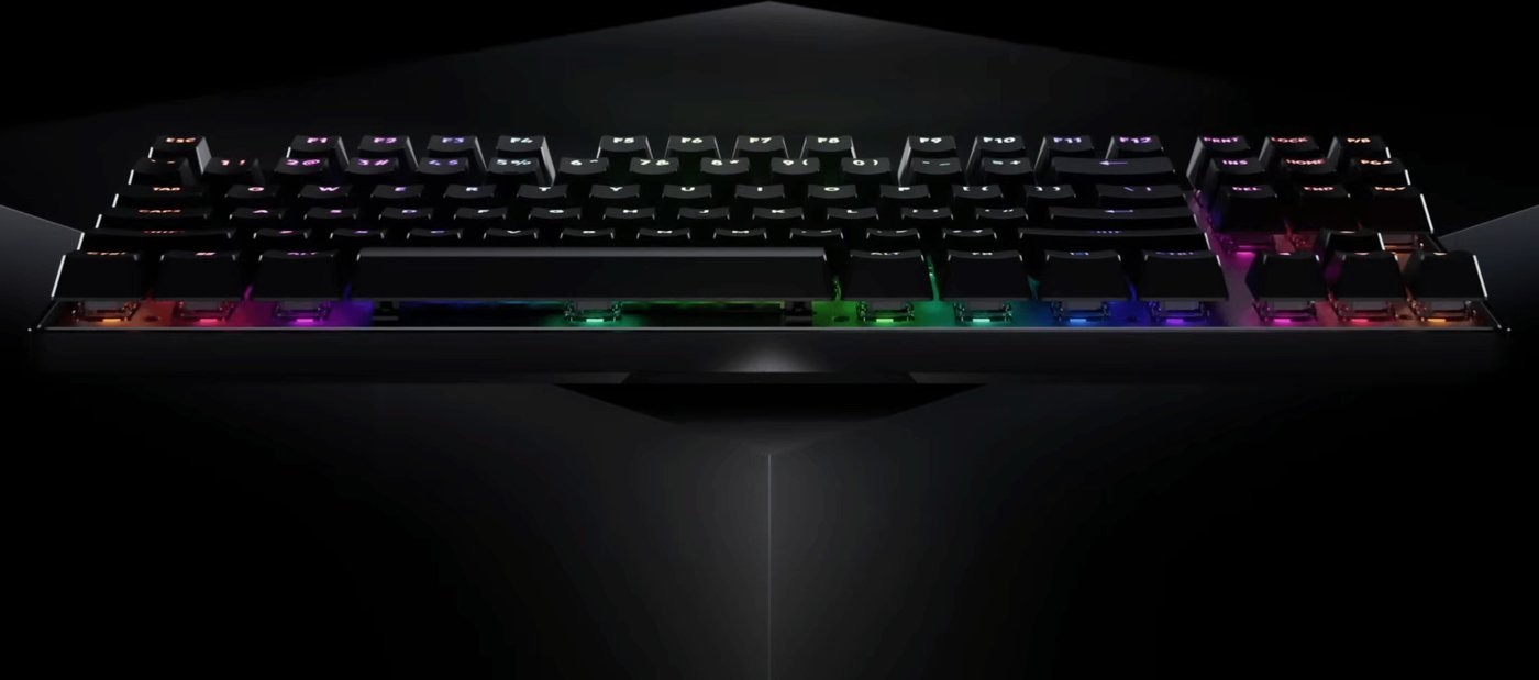 Клавиатура Logitech G Pro X TKL Rapid 920-013235 (черный, нет кириллицы)