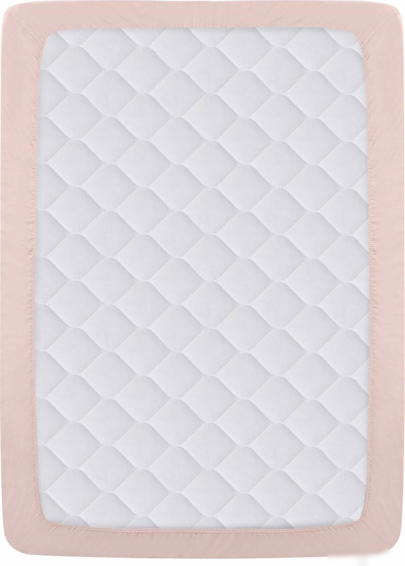 Постельное белье DO&CO Soft на резинке 90x200x30 12121 (пудра)