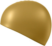 Шапочка для плавания Mad Wave Standart Cap Silicone (золото)