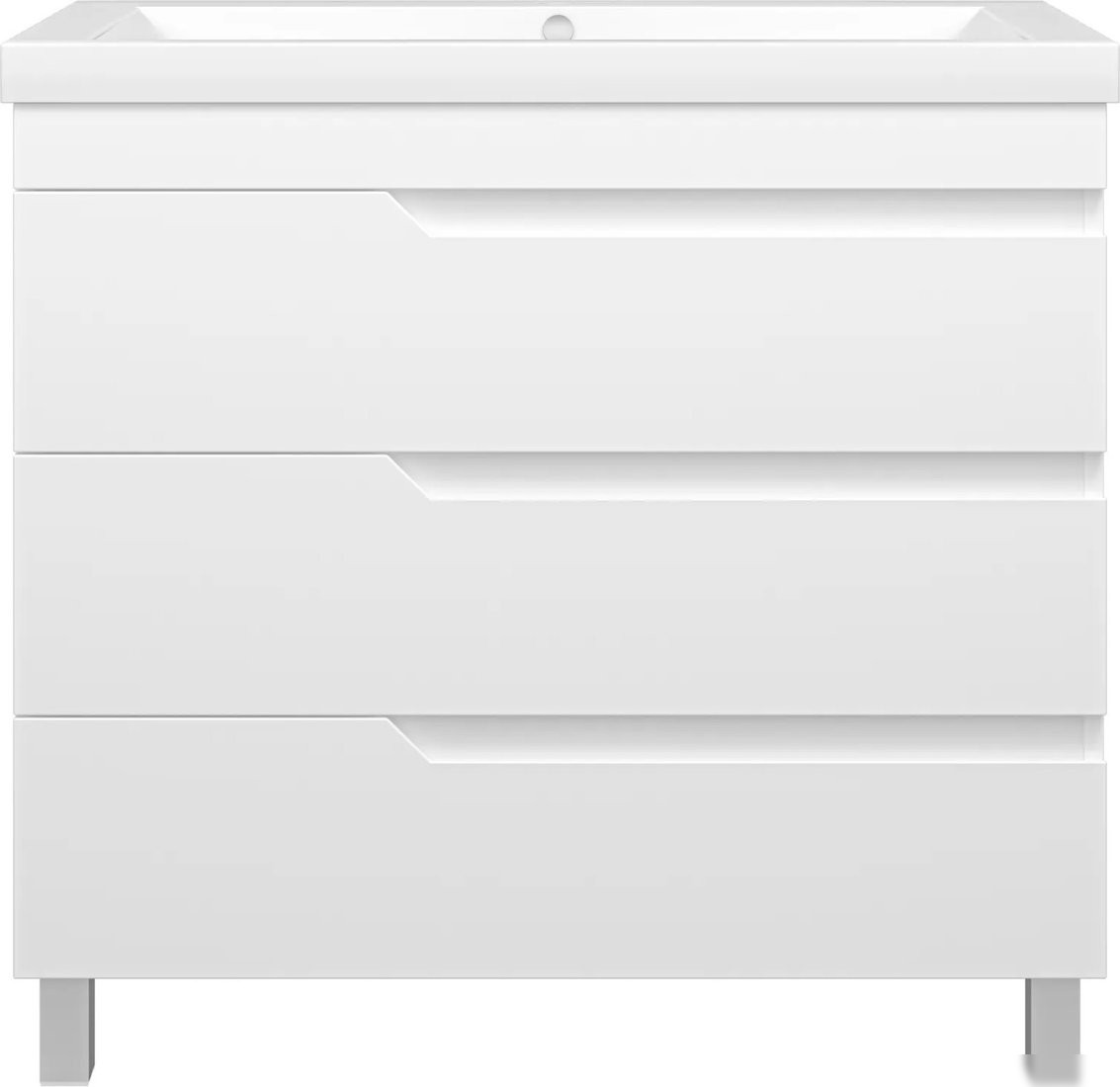 Misty Тумба с умывальником Софт 90 П-Соф-01090-0113Я+10.150.00900.001