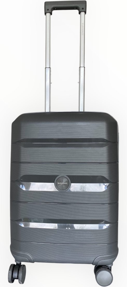 Чемодан-спиннер Eurobags PP-N95 (S, графитовый)