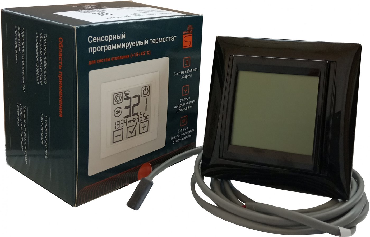 Терморегулятор SPYHEAT SDF-421H (черный)