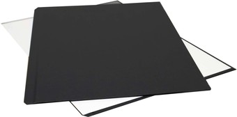 Картонная обложка для переплета OPUS Metalbind Classic 304x212 мм OHC304X212C10 (10 шт, черный)