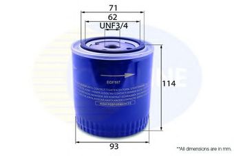 Масляный фильтр Comline EOF187