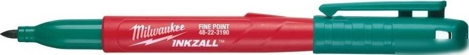 Набор маркеров строительных Milwaukee Inkzall 4932492127 (1 шт, зеленый)