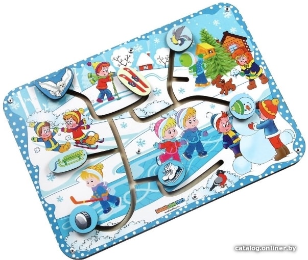 Лабиринт WoodLand Toys Зима 114114