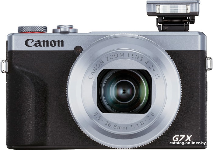 Фотоаппарат Canon PowerShot G7 X Mark III (серебристый)