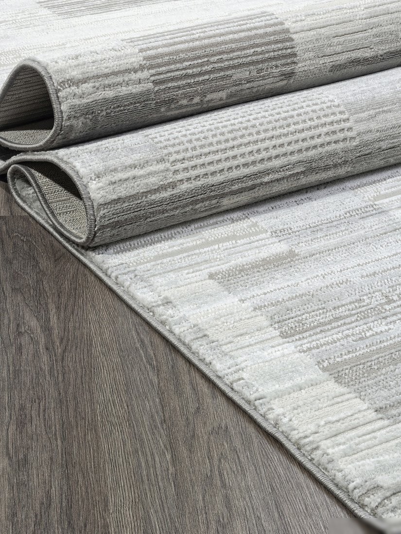 Ковер для жилой комнаты Merinos Sirius F190-STAN-CREAM-GRAY (1x2)