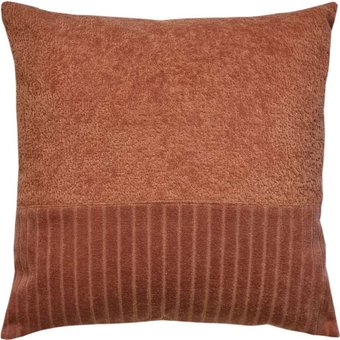 Чехол на подушку Matex Tufted Velvet ALEX-47 (красно-коричневый)