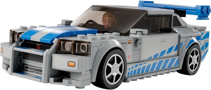 Конструктор LEGO Speed Champions 76917 Двойной Форсаж: Nissan Skyline GT-R (R34)