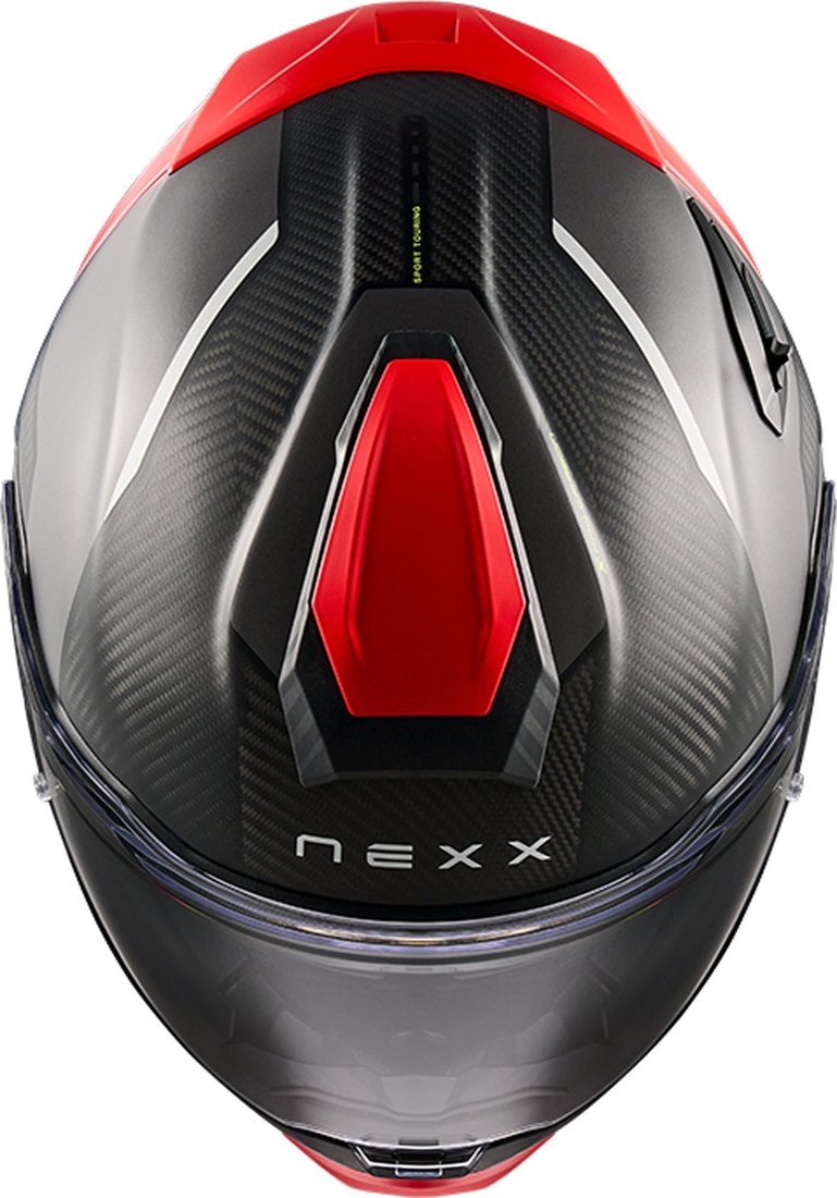 Мотошлем Nexx Helmets X.TR Rush (2XL, черный/красный)