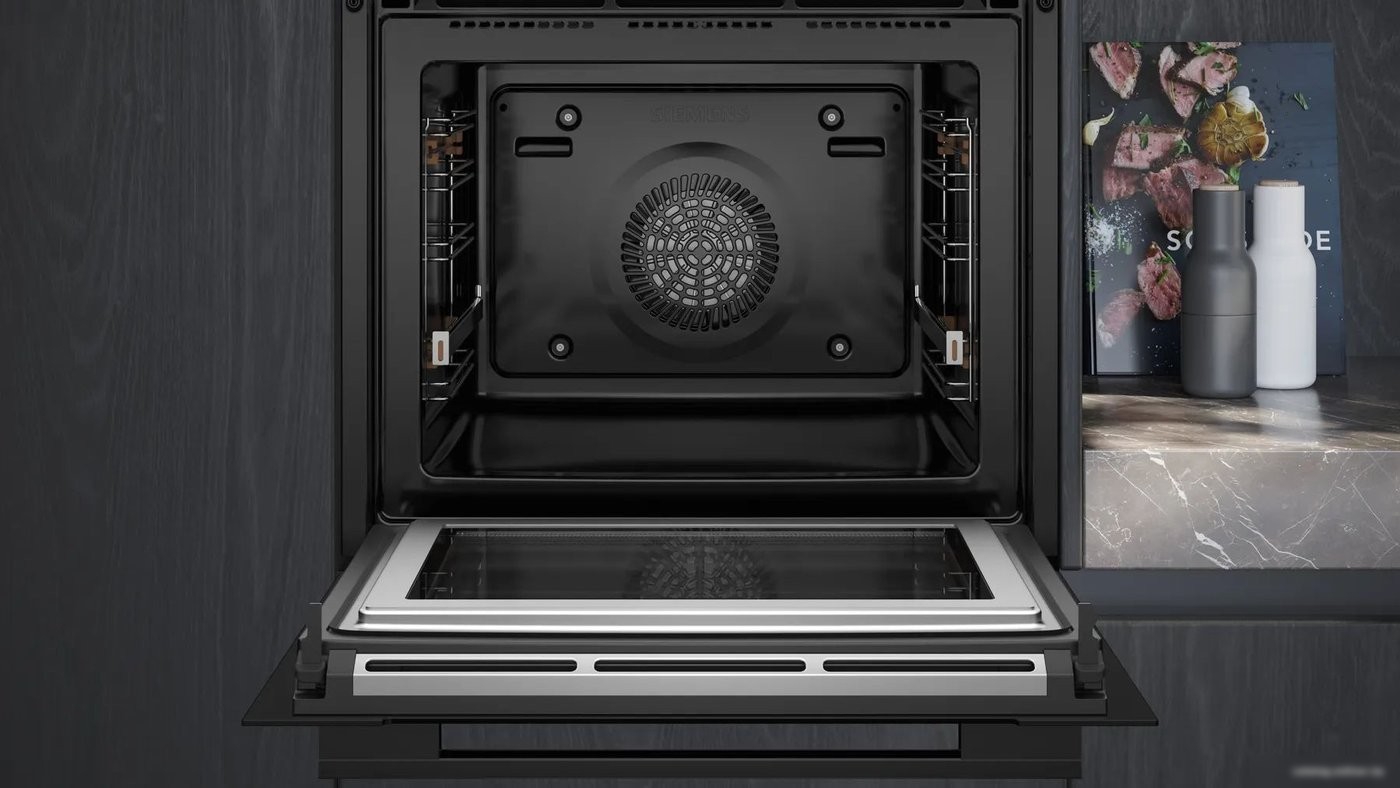 Электрический духовой шкаф Siemens iQ700 HM776GKB1