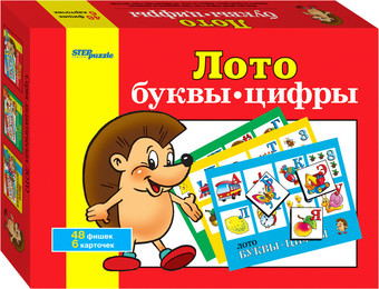 Развивающая игра Step Puzzle Буквы и цифры 80301