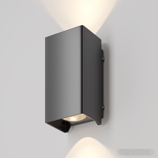 Уличный настенный светильник Maytoni Shell O570WL-L10B3K