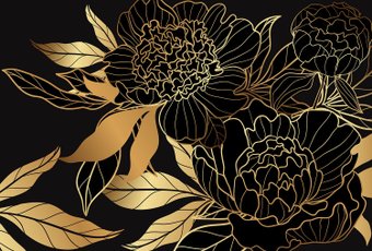 Фотообои Vimala Векторные цветы 12 270x400