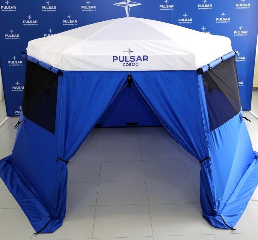 Палатка для зимней рыбалки Pulsar Cosmo 3.4х3/2 м + гидро пол