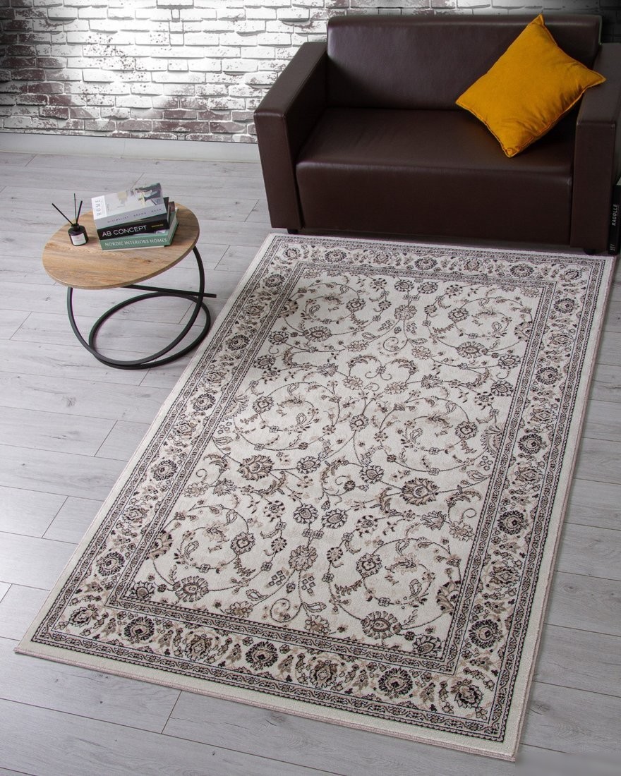 Ковер для жилой комнаты Merinos Valencia Deluxe d251-STAN-CREAM-BROWN (2x3)