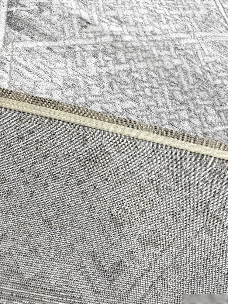 Ковер для жилой комнаты Safyun Eva LZ189-GREY (0.8x1.5)