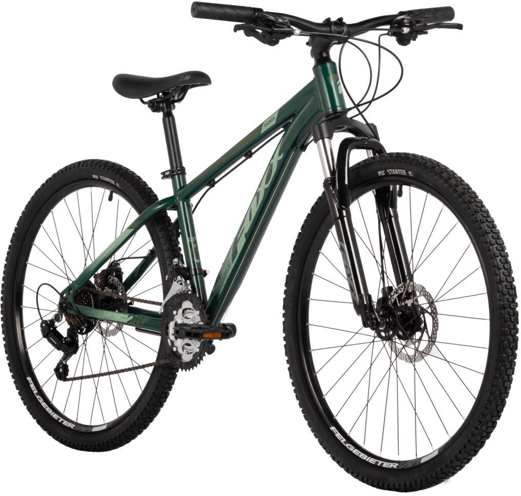 Велосипед Foxx Caiman 26 р.14 2025 26SHD.CAIMAN.14GN5 (зеленый)