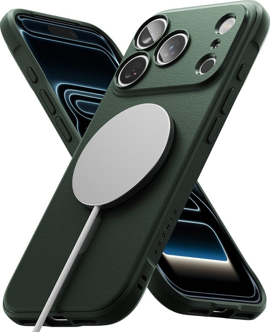 Чехол для телефона Ringke Onyx Magnetic для iPhone 17 Pro Max (Dark Green)