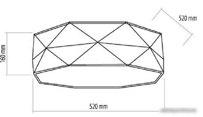 Припотолочная люстра TK Lighting Kantoor 1565
