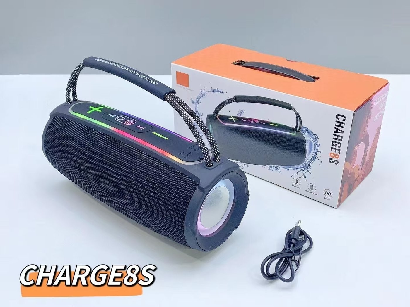 Беспроводная колонка Bseng CHARGE8S (черный)