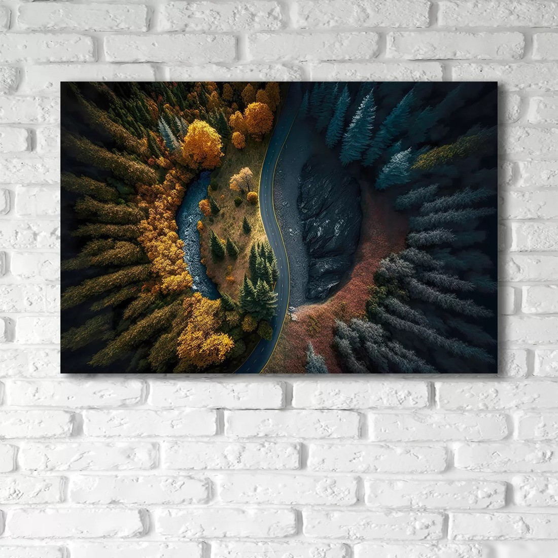 Картина Stamprint Инь и Янь NT028 (80x120)