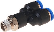 Фитинг RockForce Фитинг Y-образный для пласт. труб 6 мм 1/8" RF-SPX06-01