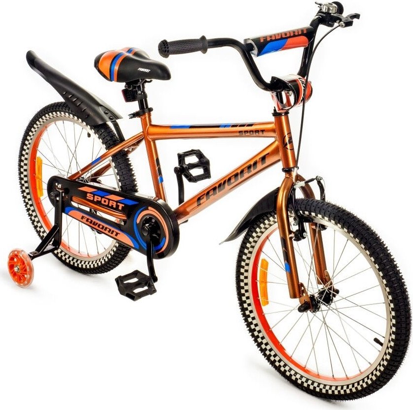 Детский велосипед Favorit Sport 20 SPT-Y20OR (оранжевый)