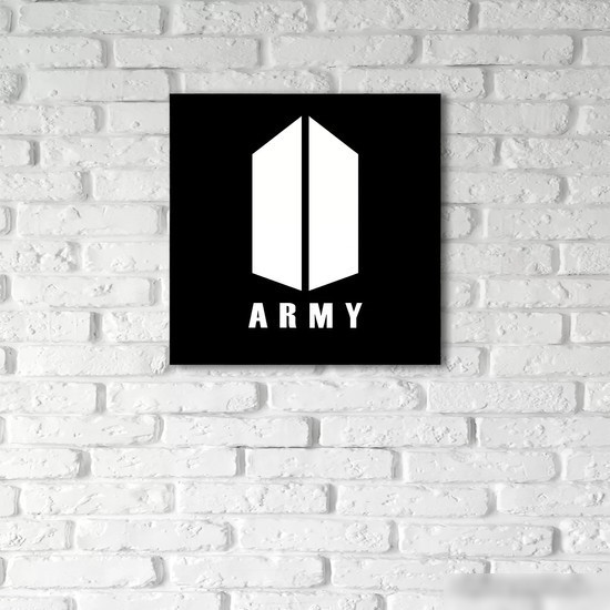 Картина Stamprint Army ID002 (30x30)