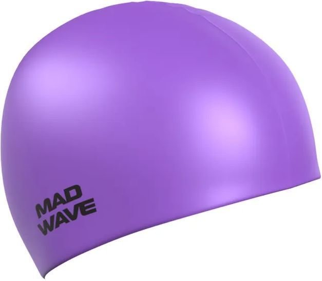 Шапочка для плавания Mad Wave Neon (фиолетовый)